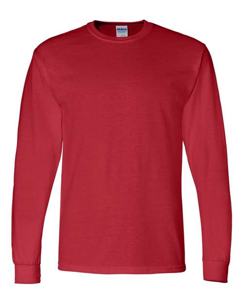 Adult 5.5 oz., 50/50 Long-Sleeve T-Shirt - ASH GREY - M 