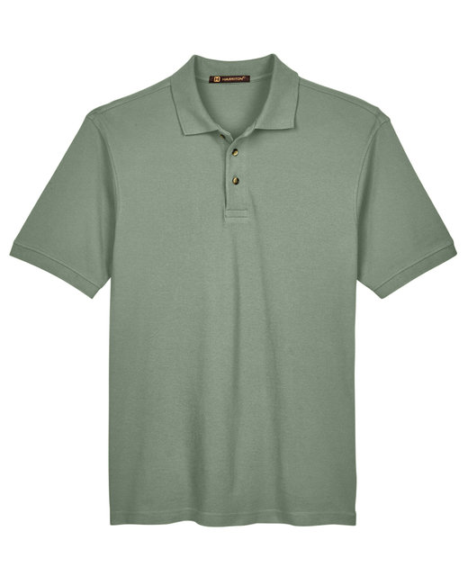 M200- Harriton – 6 oz. Ringspun Cotton Piqué Short-Sleeve Polo – 100%  Ringspun Cotton