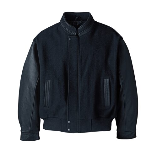 L00227- Canada Sportswear Graduate – Melton and Leather Jacket